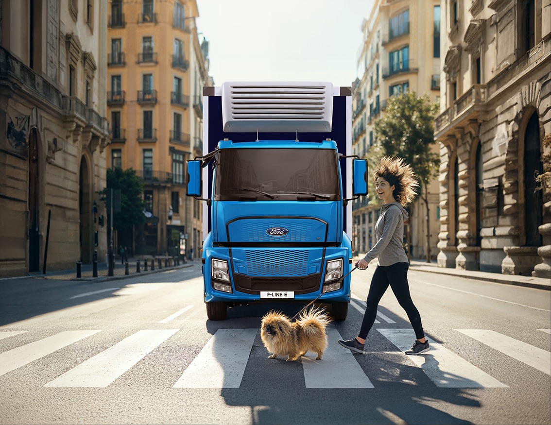 Ford Fline Rvc Leise im Dienst - der F-LINE E ist da! - F-Trucks Austria